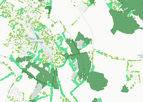 Cartographie des éléments arborés