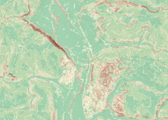 Cartographie accidentologie des terrains