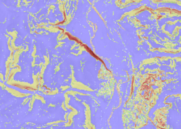 Cartographie accidentologie des terrains